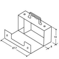 PVC Empty First AId Box-Medium (Code:FAB/0129-PV)