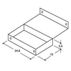 PVC Empty First Aid Box-Small (Model:FAB/0119-PV)