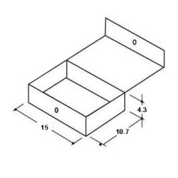 PVC Empty Fisrt Aid Box-Mini (Code:FAB/0019-PV)