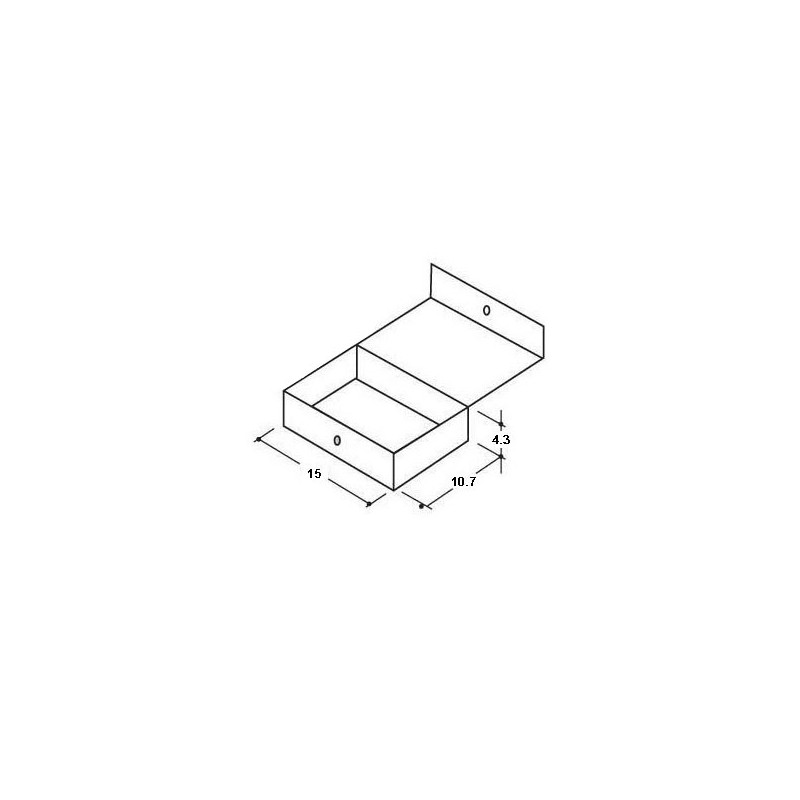 PVC Empty Fisrt Aid Box-Mini (Code:FAB/0019-PV)