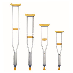 Shoulder Crutches(Code: CRU/0506-SM. CRU/0506-MD, CRU/0506-AD, CRU/0506-TA, Replaceble Parts)