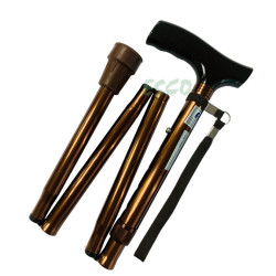 Adjustable Folding Walking Stick (Product Code:CAN/0240-FB)