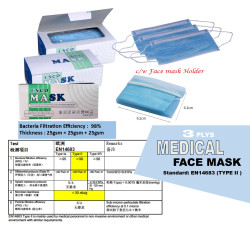 3 Ply Medical Face Mask (Code:DIS/8890-TH)